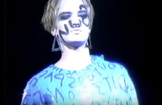 Photo of set Stephen Sprouse: Autumn/Winter 84.
