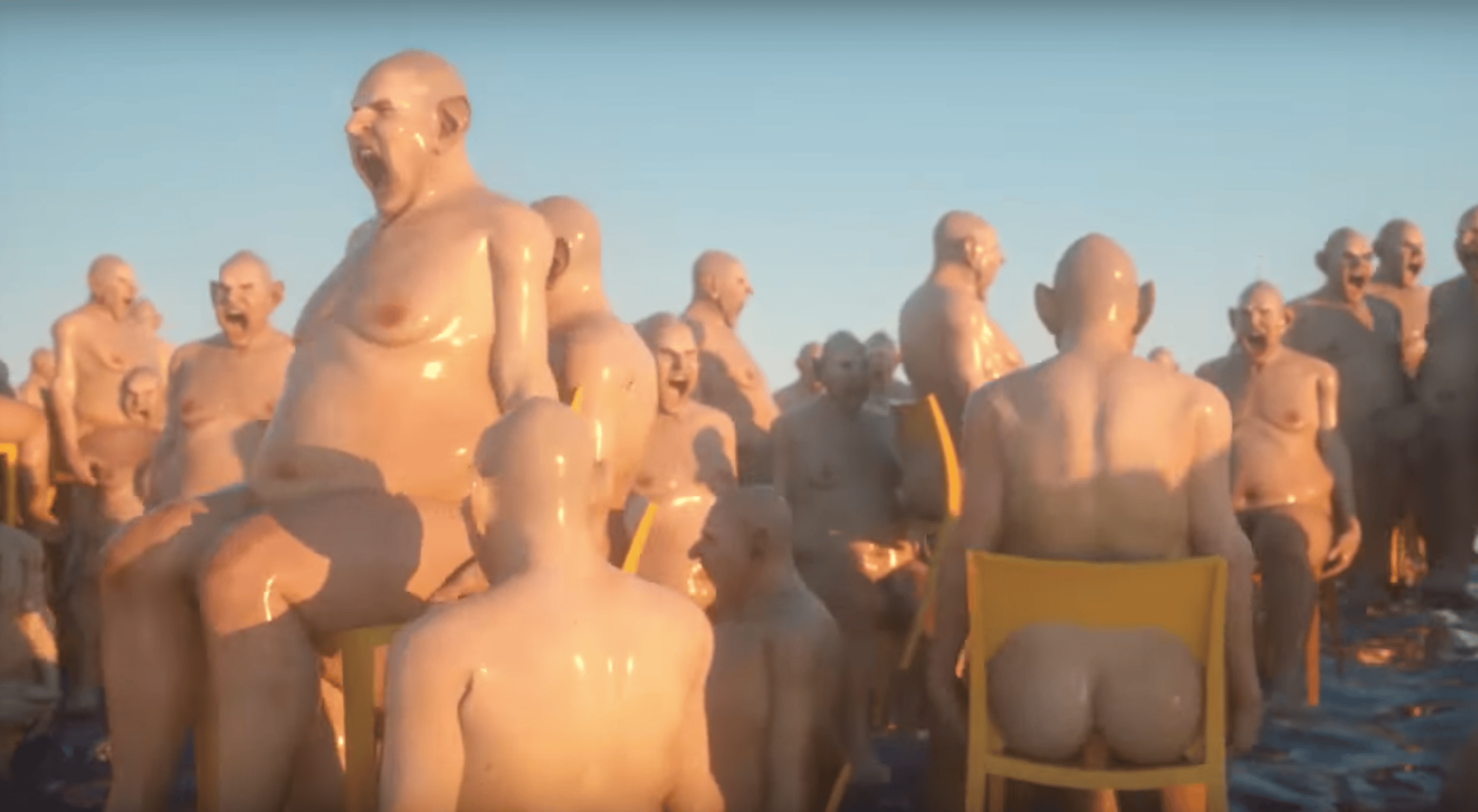 Photo of set Cool 3D World: Men In Chairs.