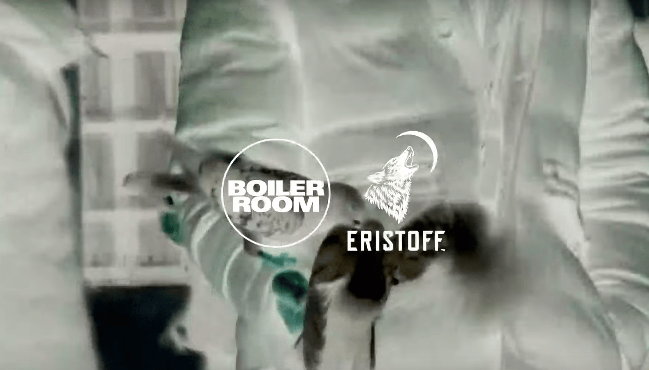 Flyer for event Boiler Room x Eristoff x United Identities.