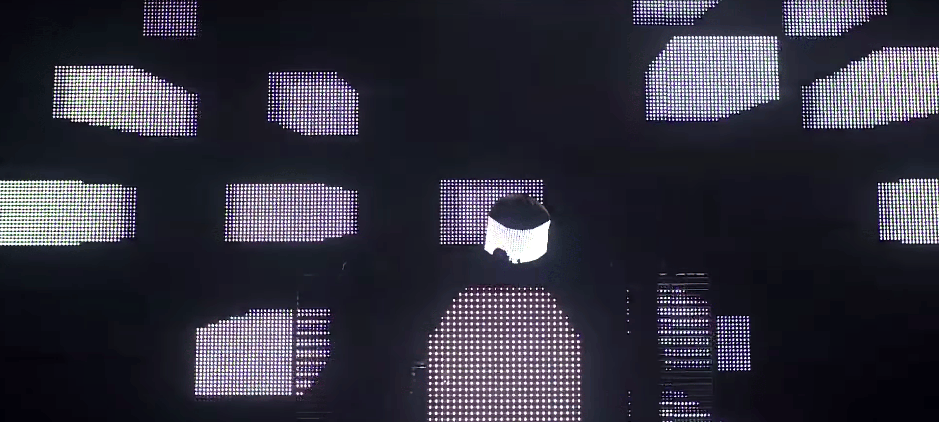 Photo of set Squarepusher: 'Dark Steering'.