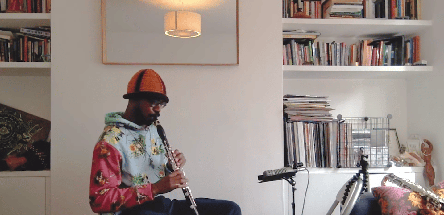 Flyer for event Shabaka Hutchings.