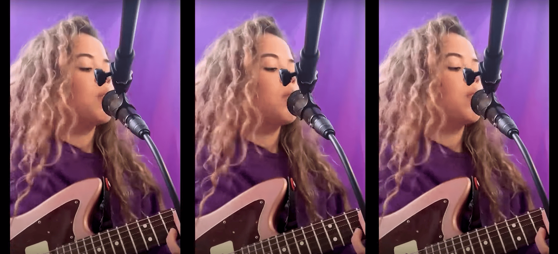 Photo of set Nilufer Yanya.
