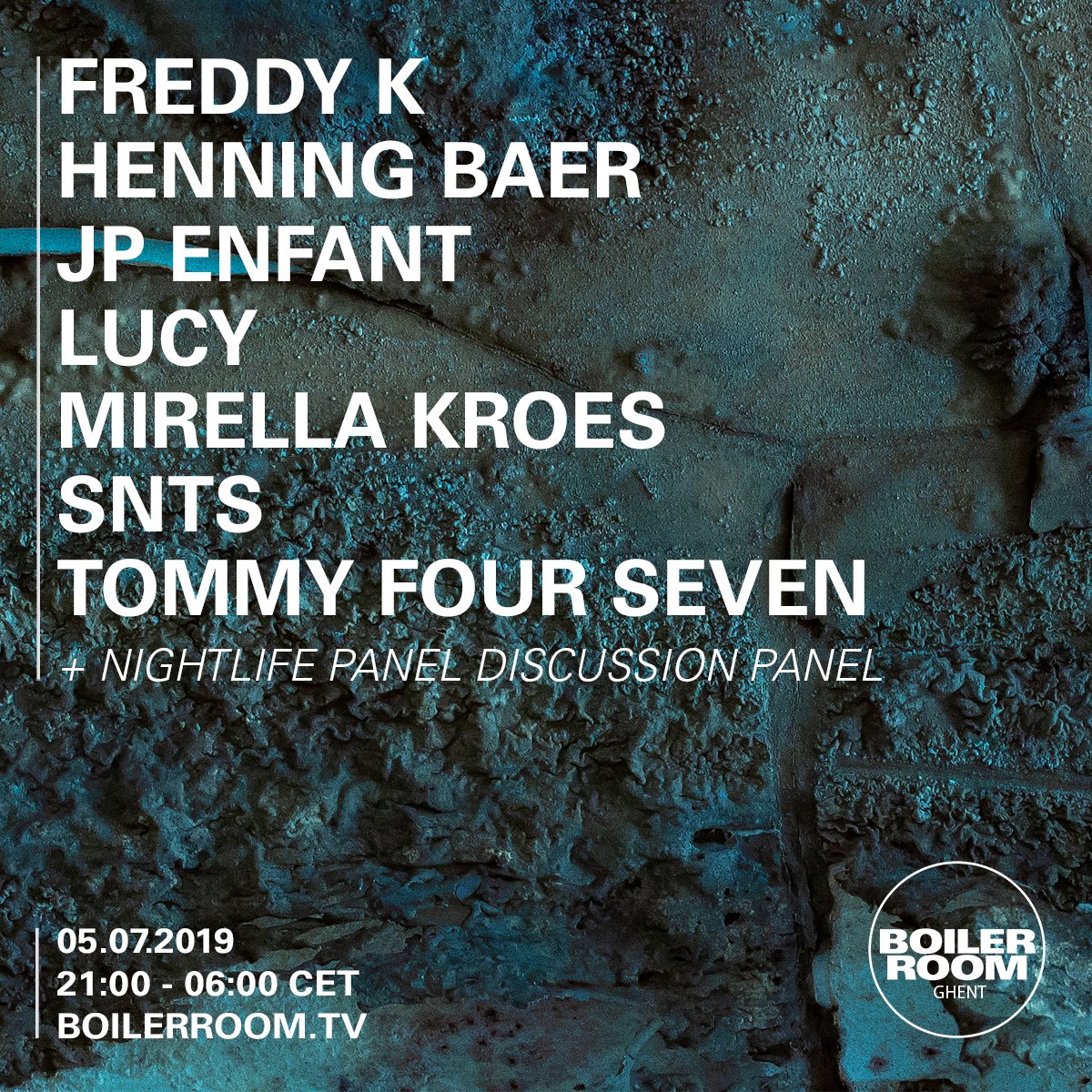 Flyer for event Boiler Room x Kompass: the importance of nightlife.