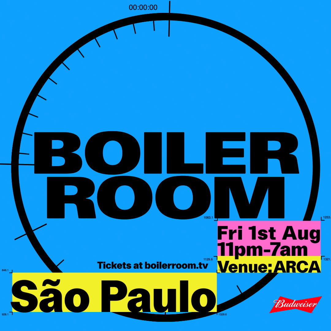 Flyer for event São Paulo.