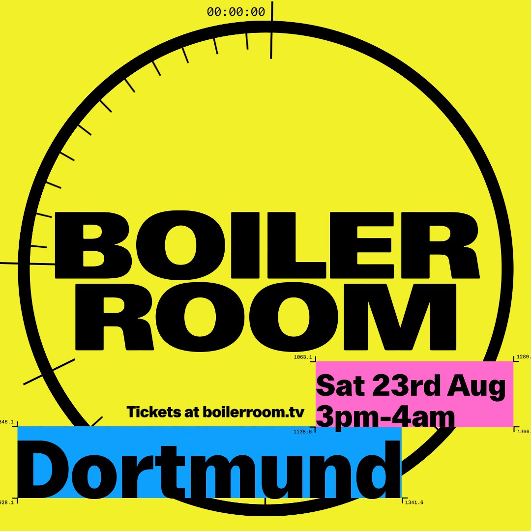 Flyer for event Dortmund | Saturday.