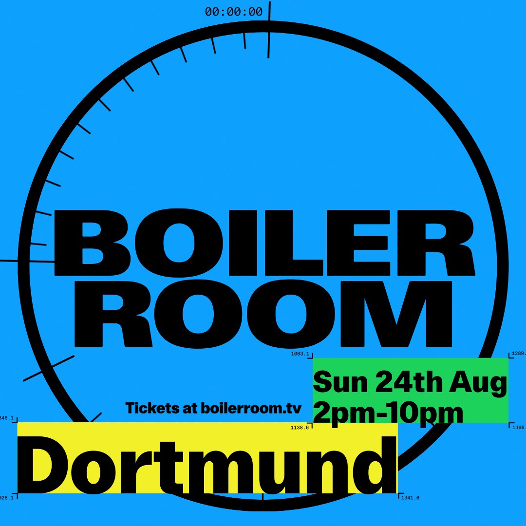 Flyer for event Dortmund.