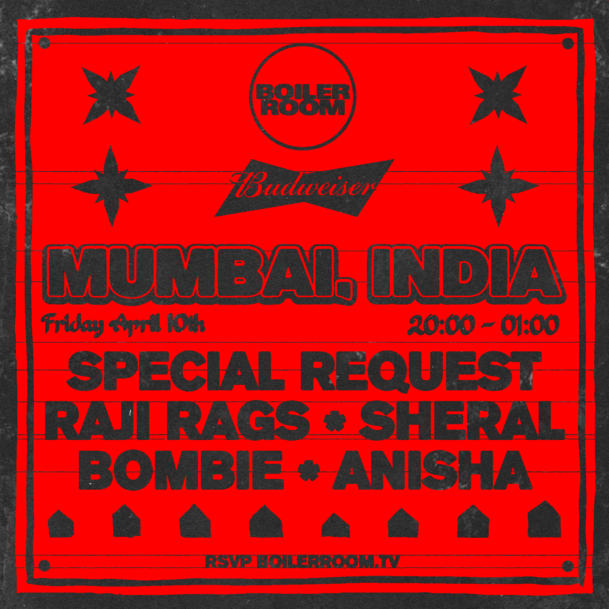 Flyer for event Mumbai | Friday.
