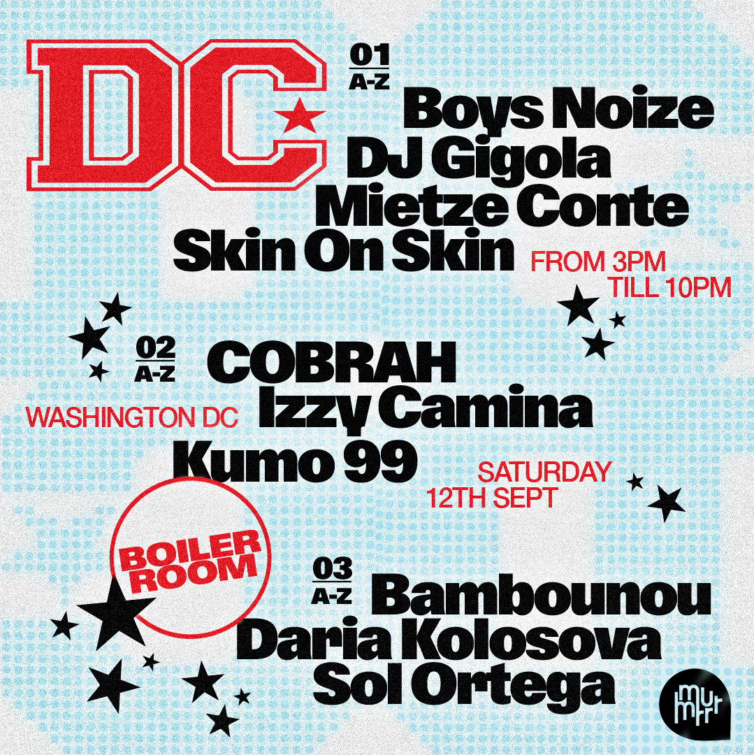 Flyer for event DC.