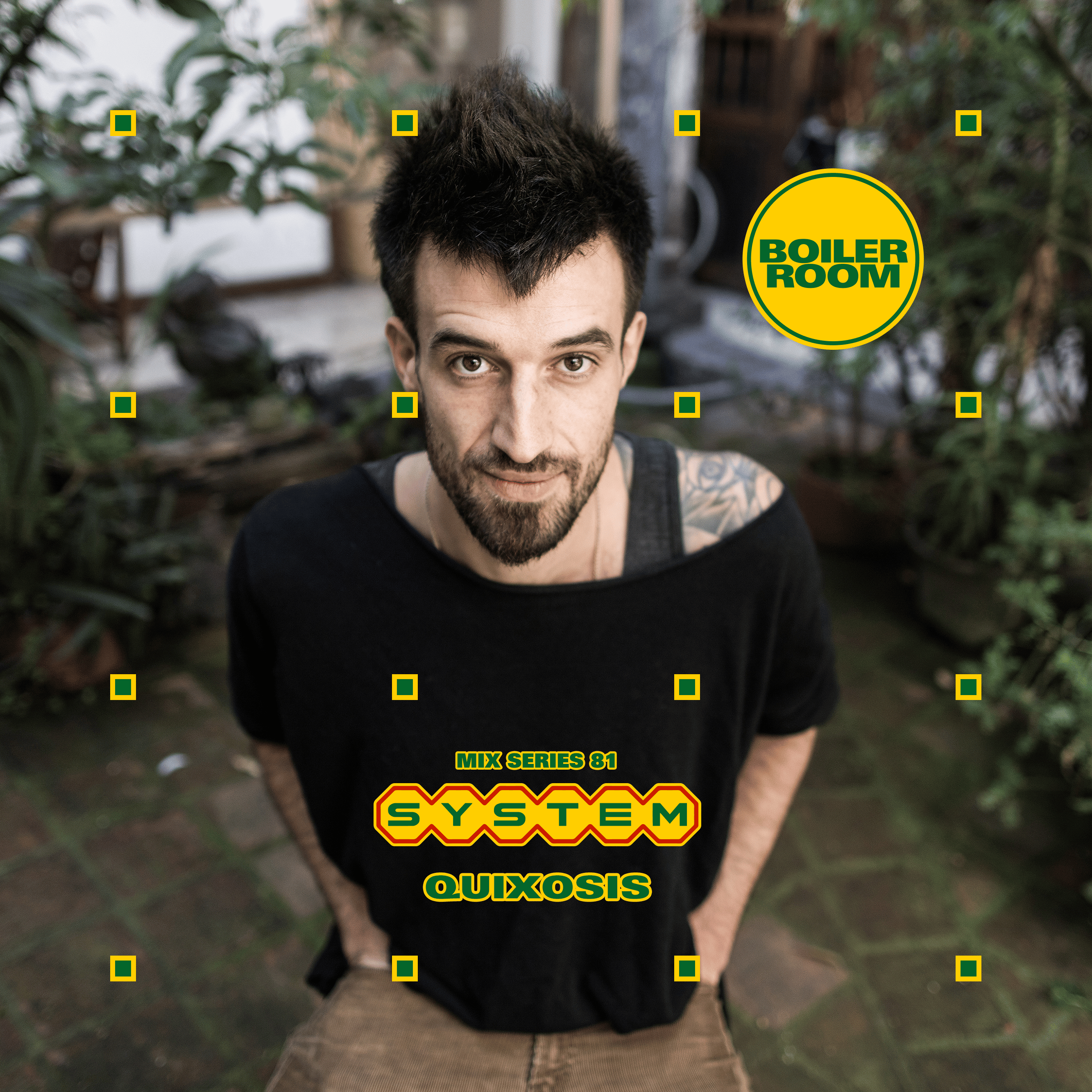 Flyer for event SYSTEM Mix 081: Quixosis.