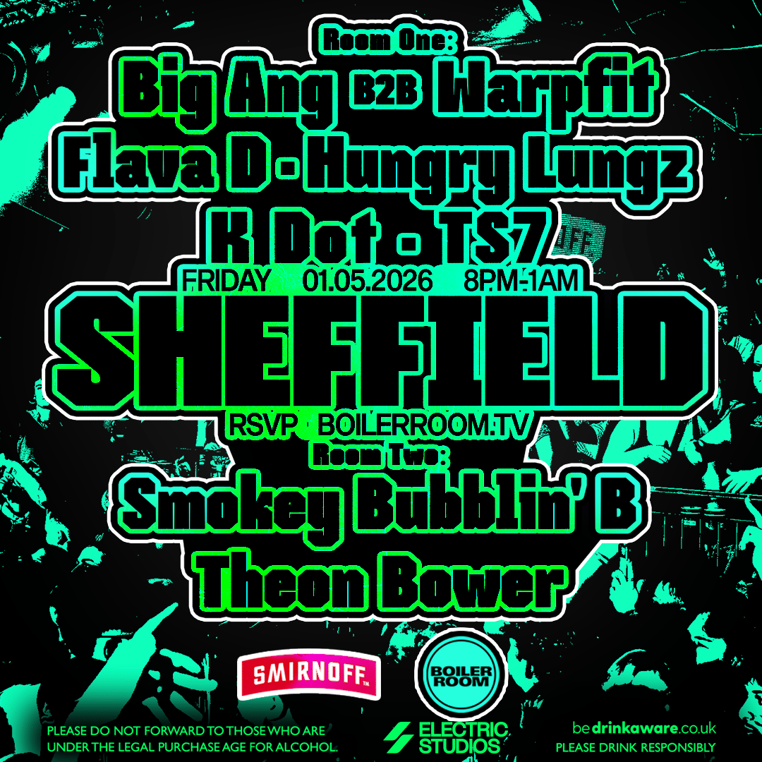 Flyer for event Sheffield | Friday.
