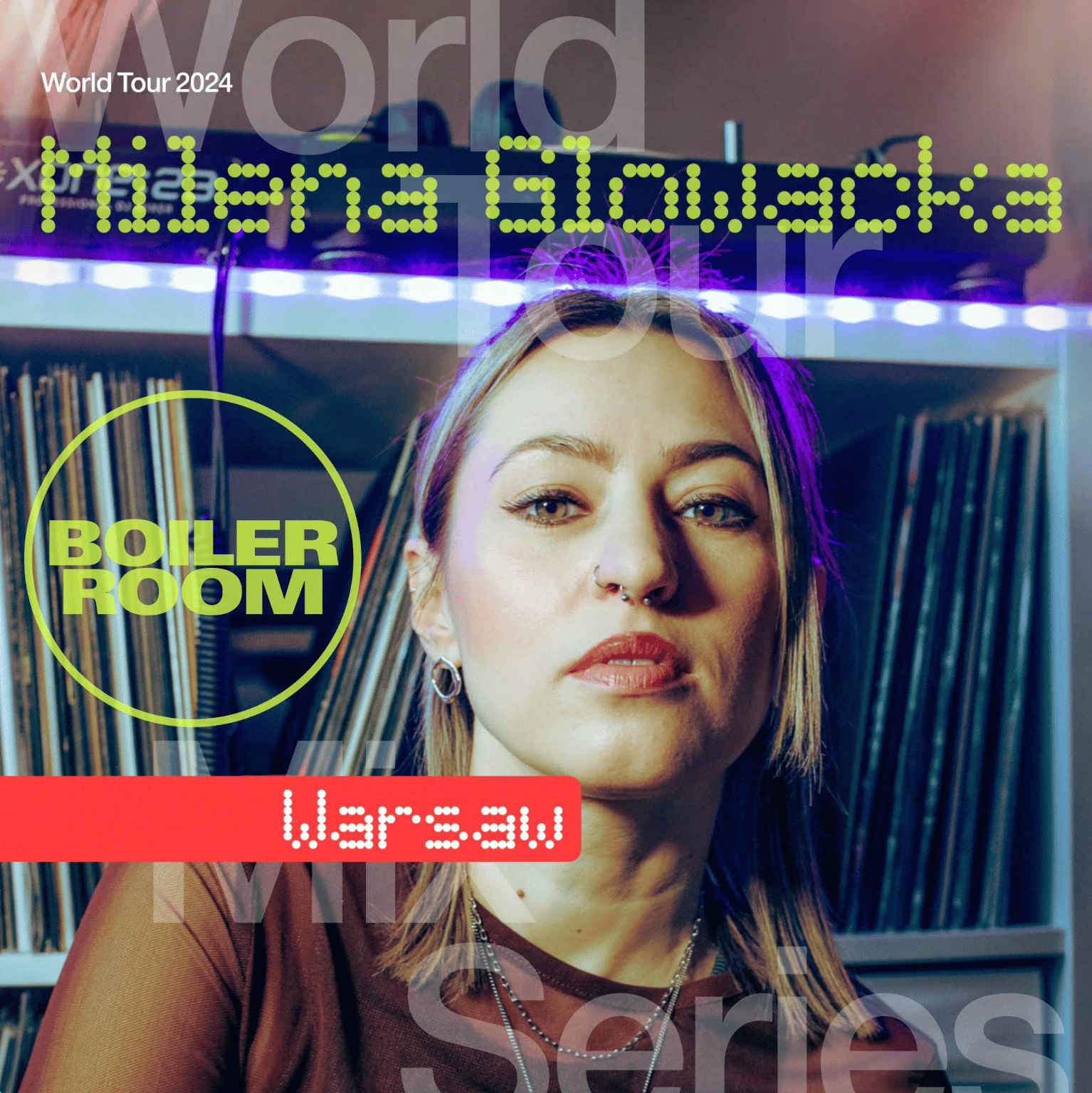 Flyer for event Milena Glowacka.