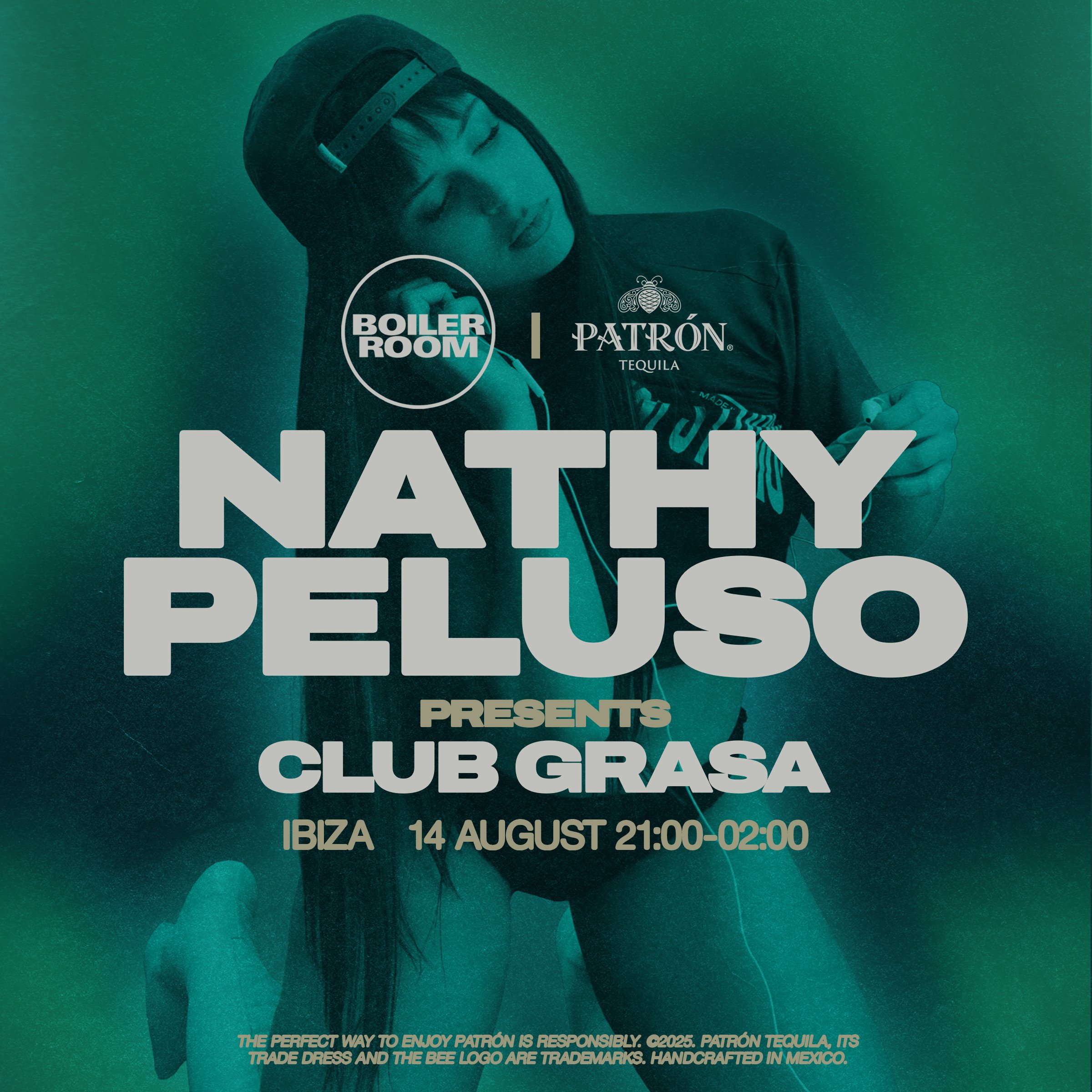 Flyer for event Boiler Room x PATRÓN Tequila: Ibiza.
