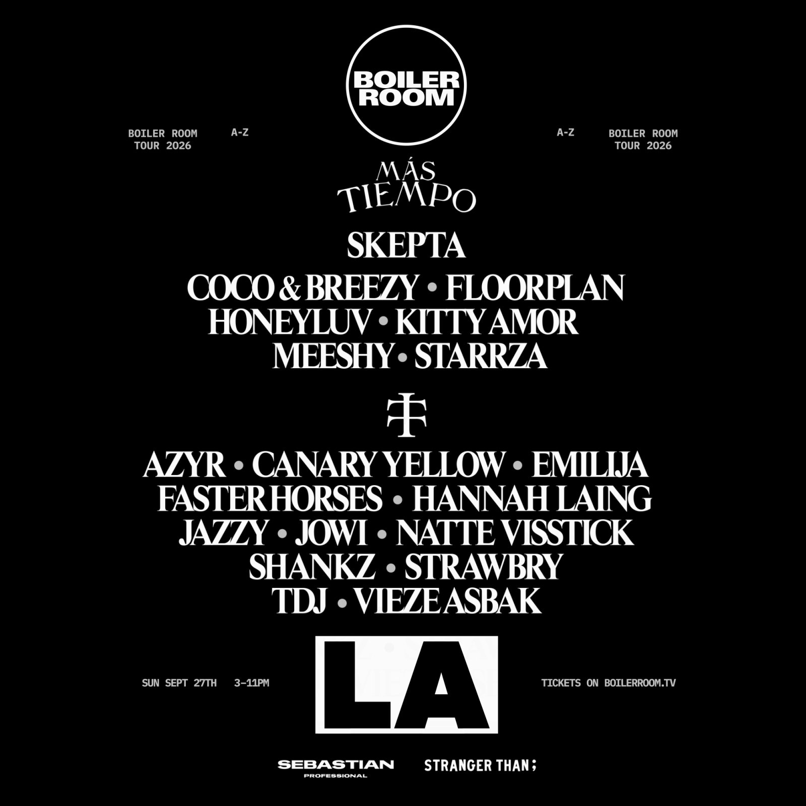 Flyer for event LA | Sunday.