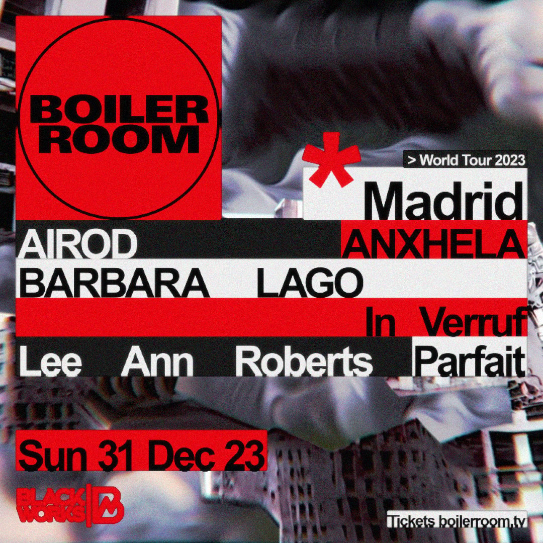 Flyer for event Madrid: Blackworks | NYE.