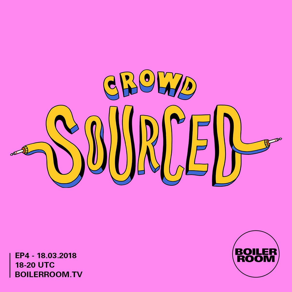 Flyer for event Crowdsourced #4: Iglooghost.