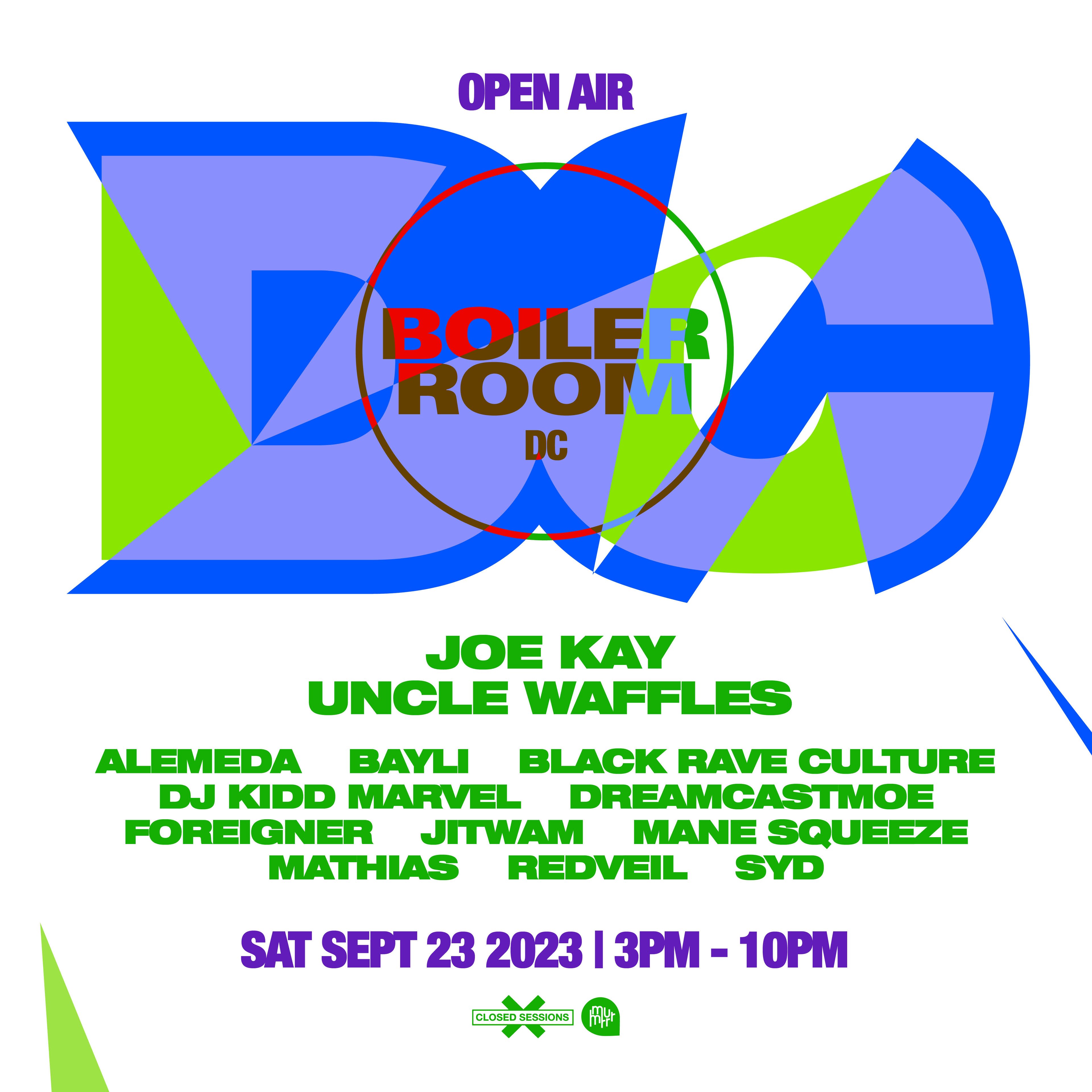 Flyer for event DC.