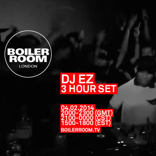 Flyer for event DJ EZ 3 Hour Set.