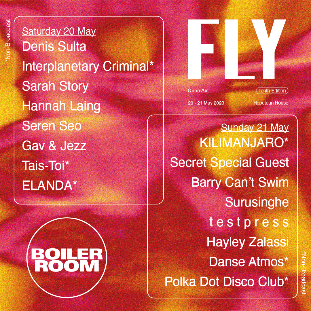 Flyer for event FLY Open Air 2023.