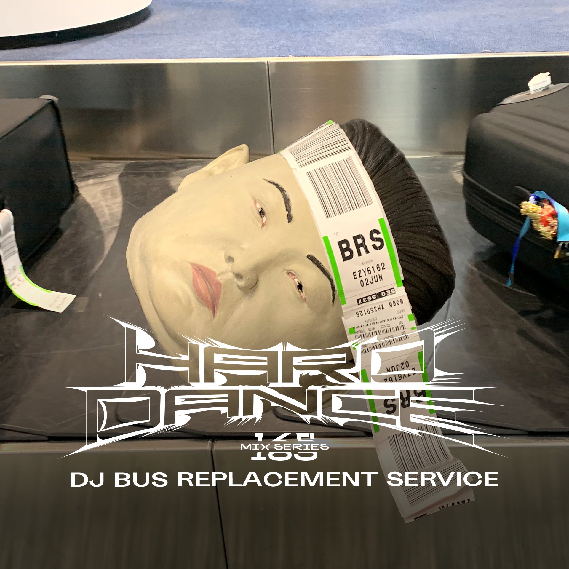 Flyer for event Hard Dance 165: DJ Bus Replacement Service.