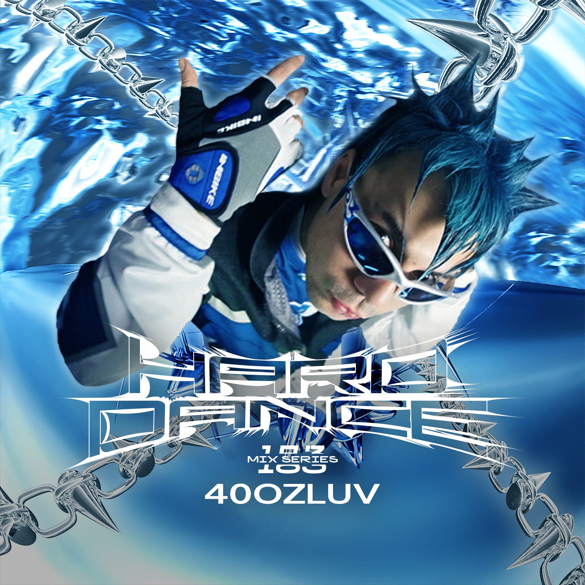 Flyer for event Hard Dance 183: 40ozluv (childsplay).