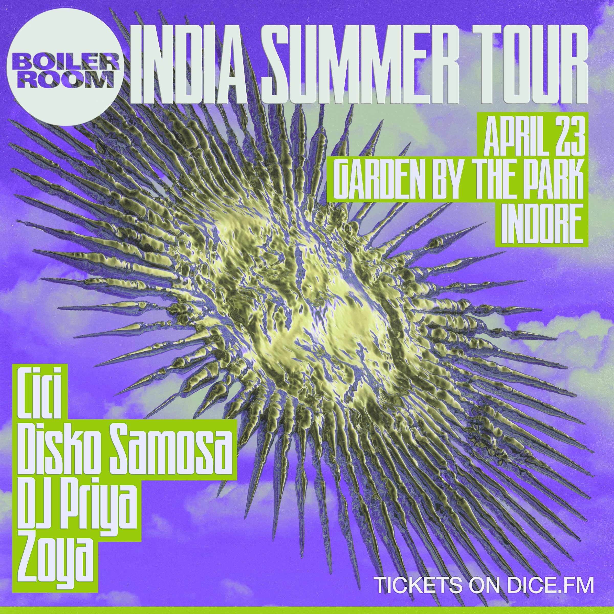 Flyer for event Indore.