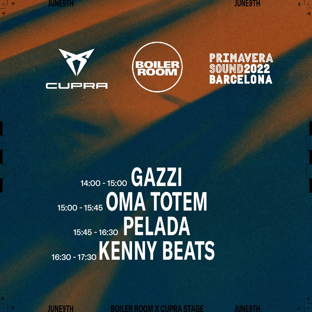 Flyer for event Primavera Sound x Cupra | Day 5.