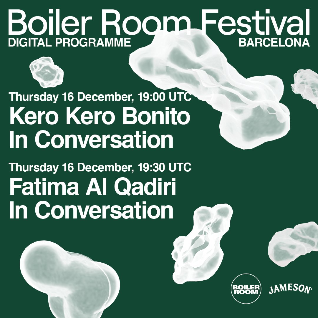 Flyer for event In Conversation | Boiler Room Festival Barcelona.