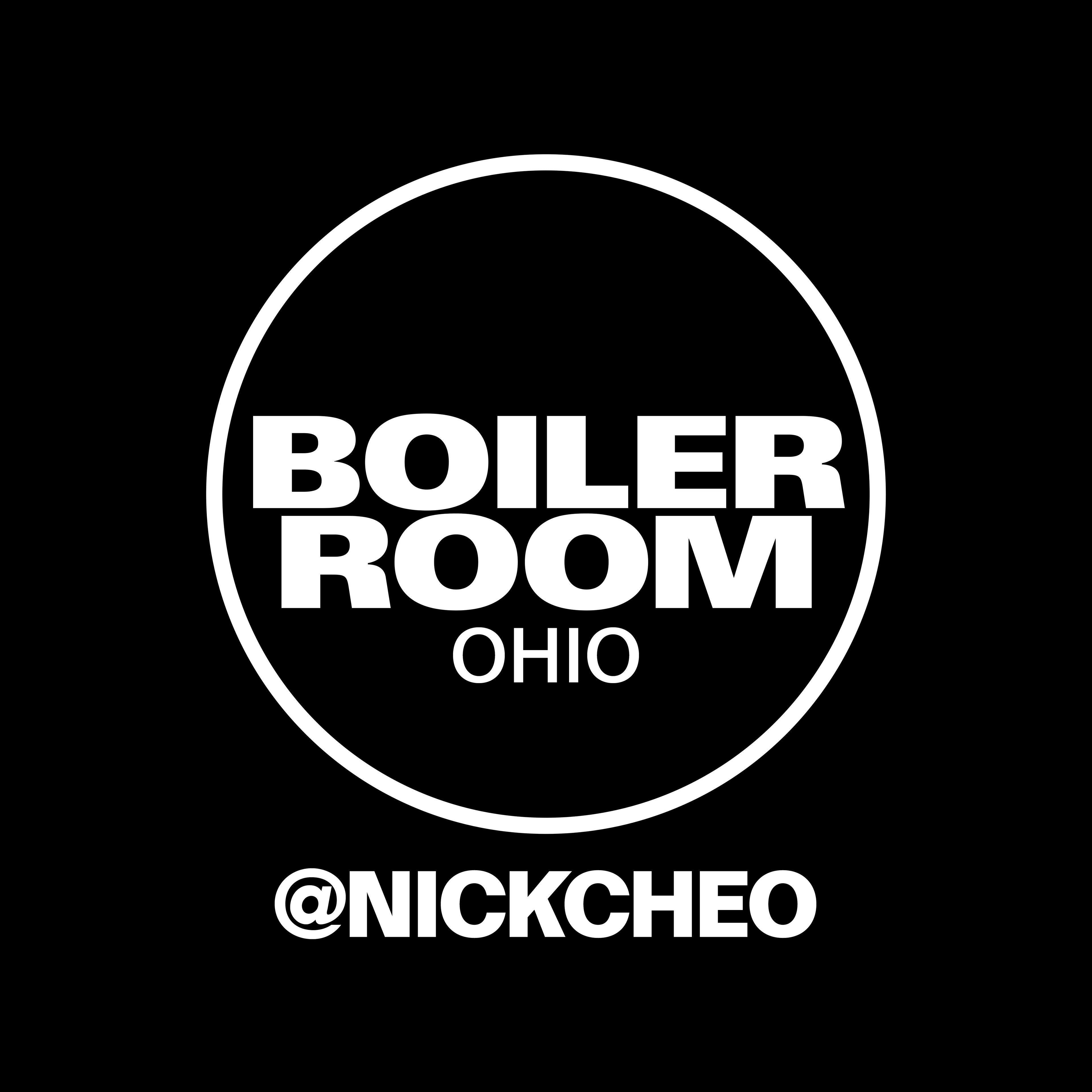 Flyer for event Ohio: Nick Cheo.