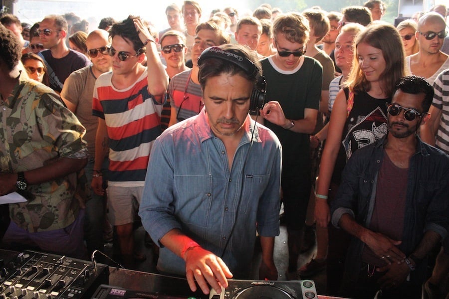 Flyer for event Laurent Garnier.