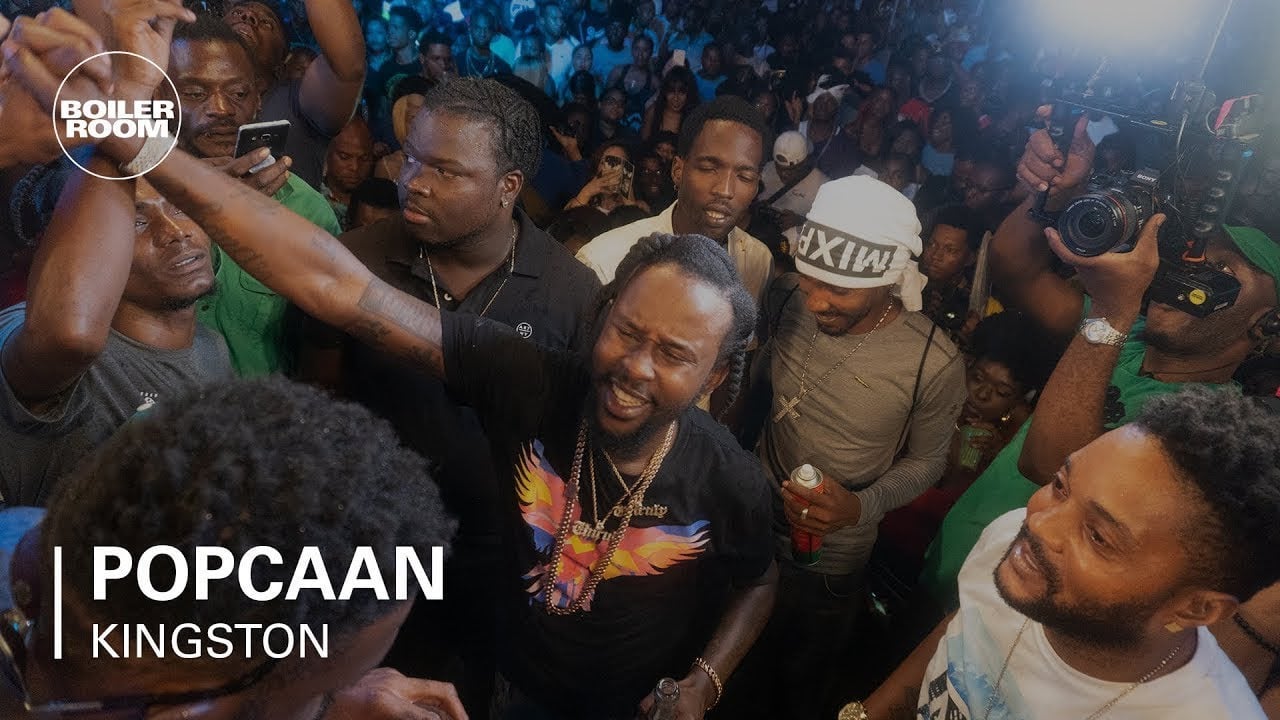 Flyer for event Popcaan.