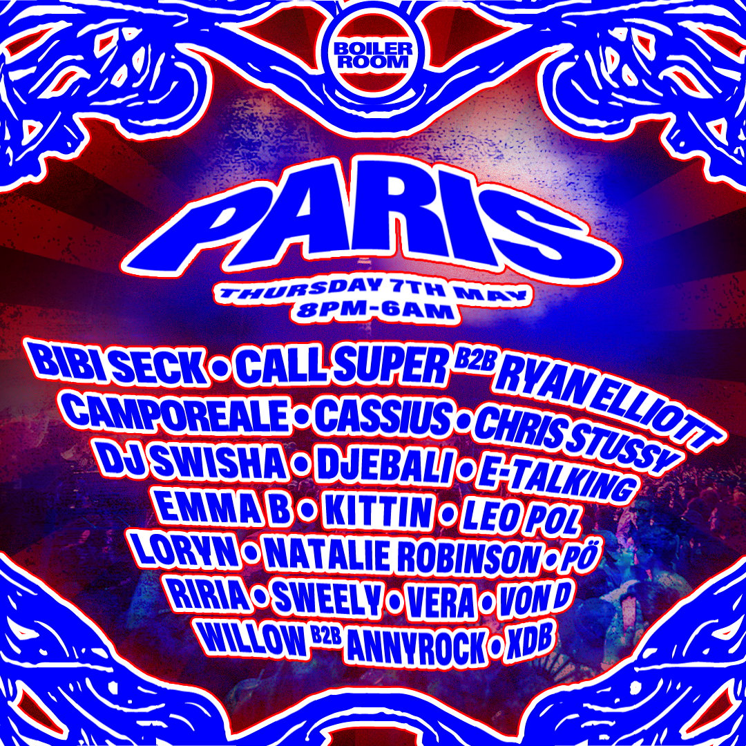 Flyer for event Paris | Thursday.