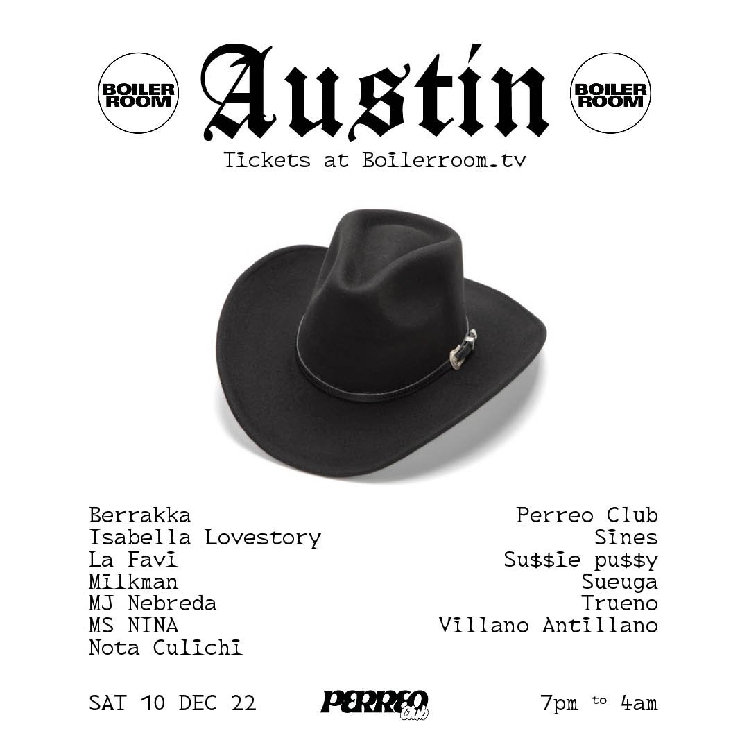 Flyer for event Boiler Room: Austin.