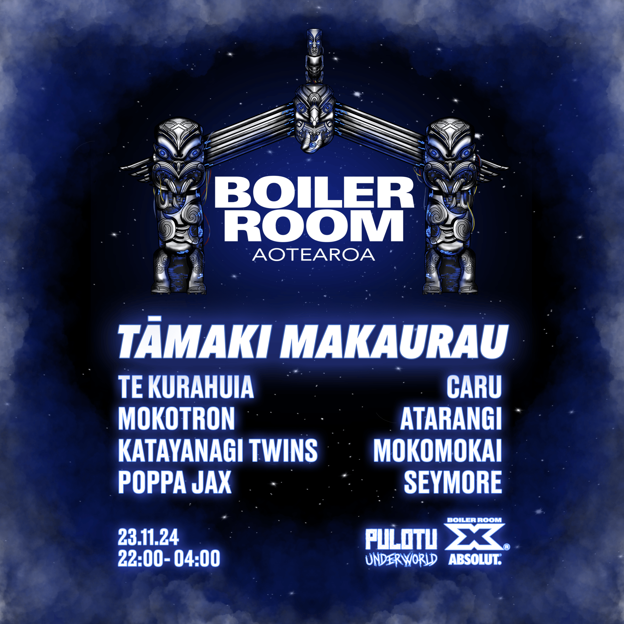 Flyer for event Aotearoa: Pulotu Underworld.