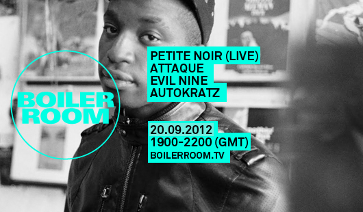 Petite Noir LIVE, Attaque, Evil Nine & Autokratz flyer