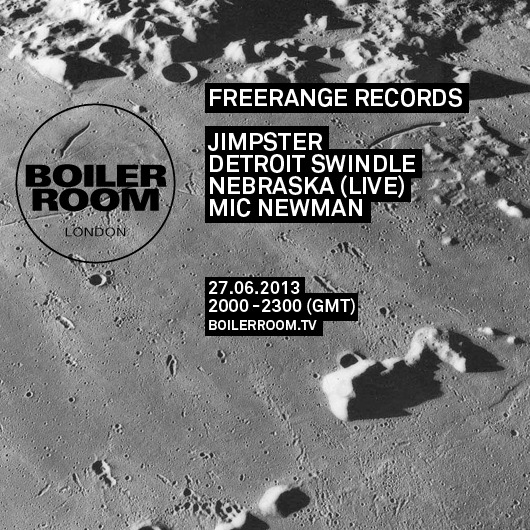 Freerange Records/ Jimpster, Detroit Swindle, Nebraska (LIVE) & Mic Newman flyer