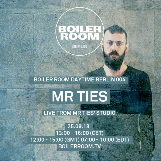 Mr Ties flyer
