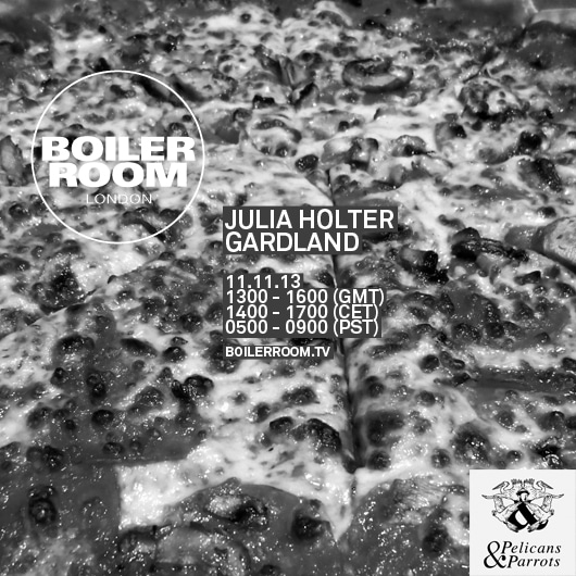 Julia Holter & Gardland flyer