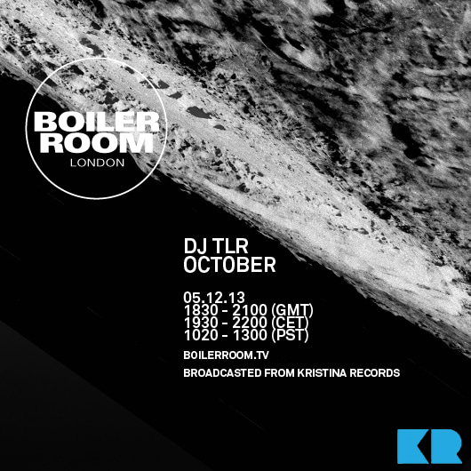 DJ TLR & October flyer