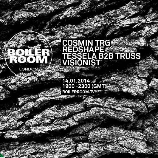 Cosmin TRG, Redshape, Tessela B2B Truss & Visionist flyer