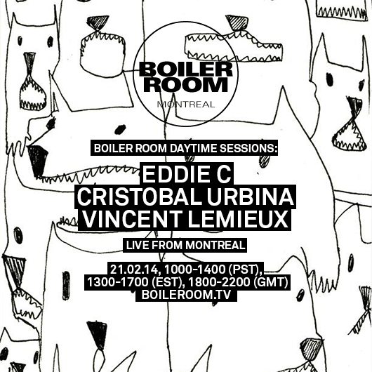 Boiler Room Montreal Daytime Session flyer