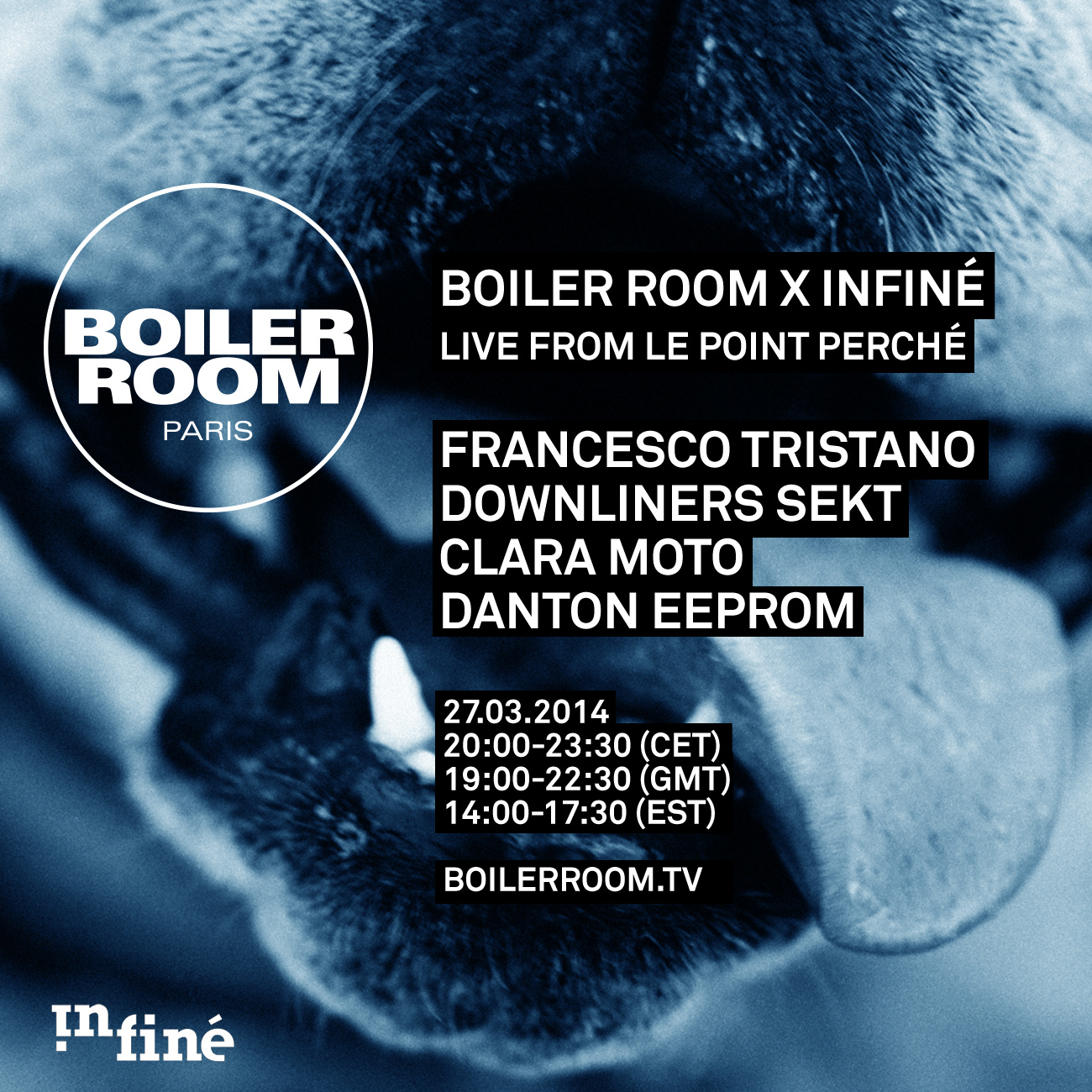 Paris x InFiné flyer