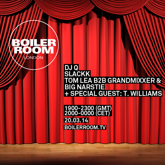 Local Action: DJ Q, T. Williams, Slackk, Tom Lea b2b Grandmixxer, Big Narstie flyer