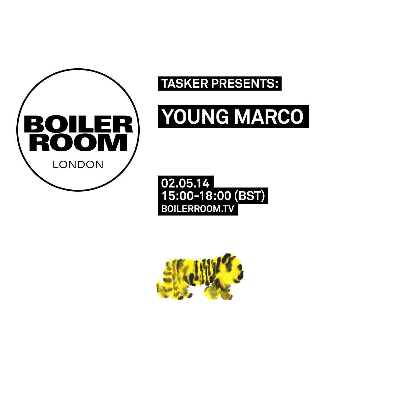 London: Young Marco  flyer