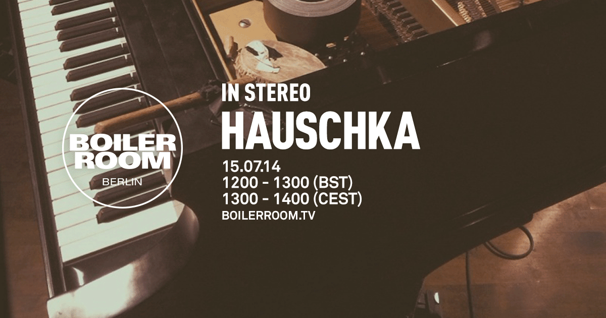 In Stereo: Hauschka  flyer