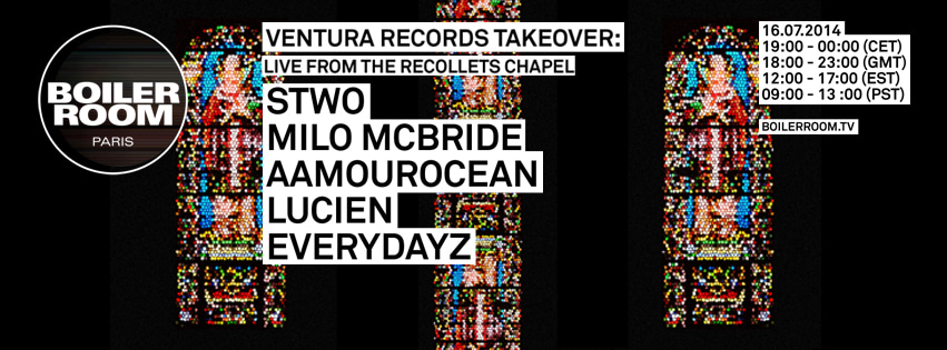 Paris: Ventura Records  flyer
