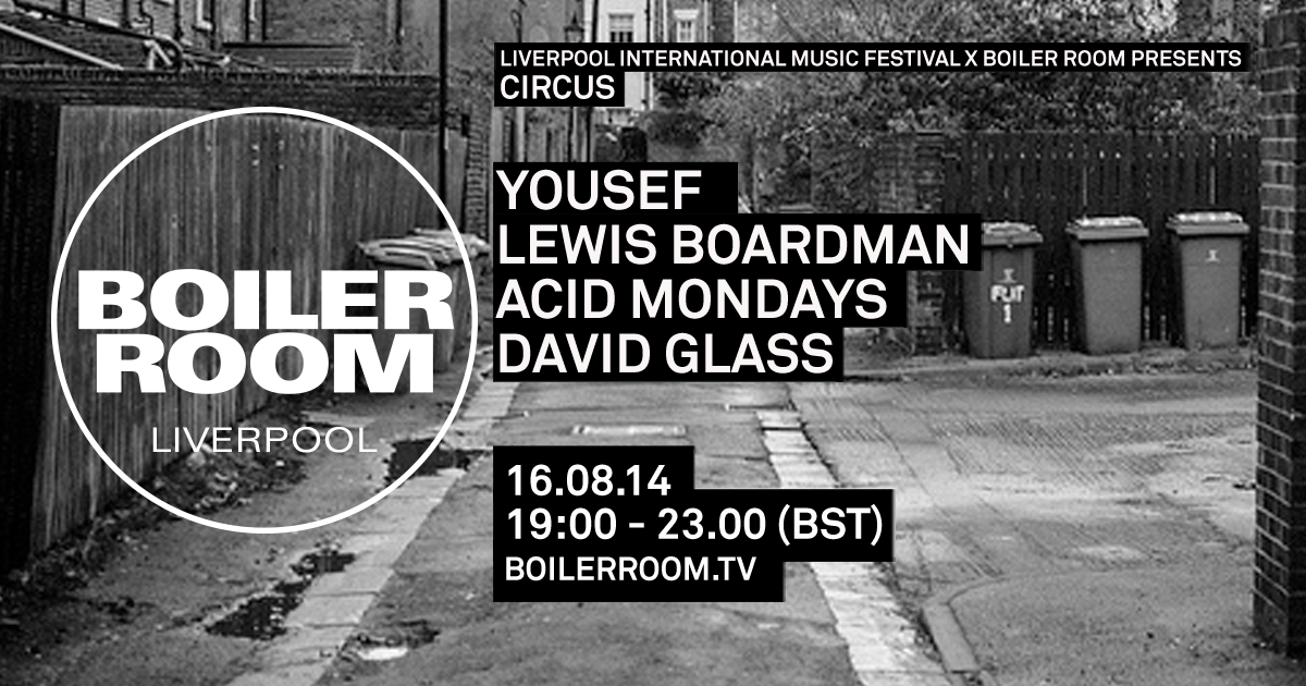 LIMF X Circus  flyer