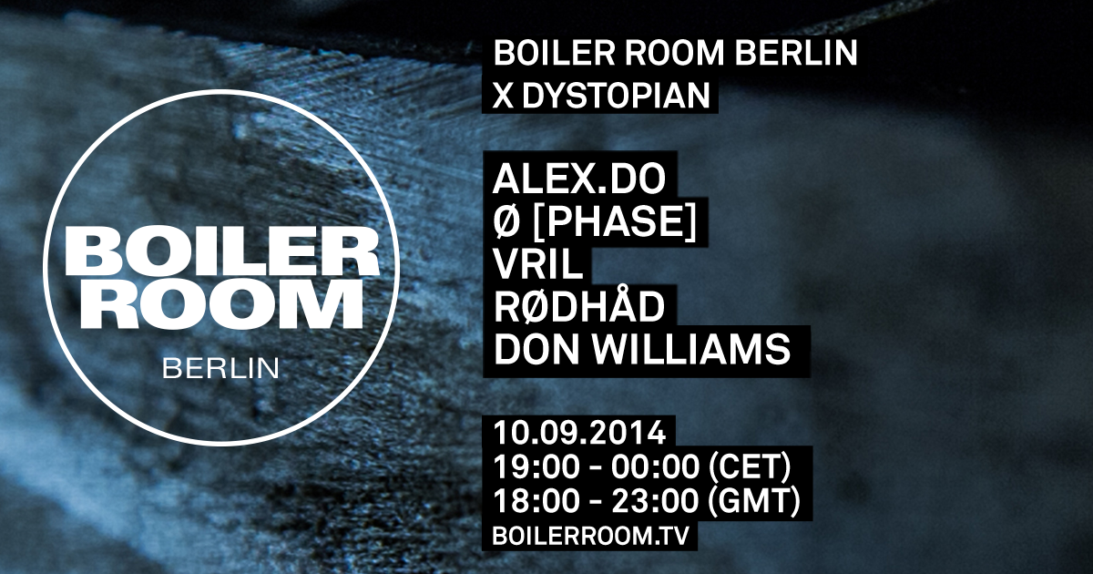 Berlin: Dystopian Records  flyer