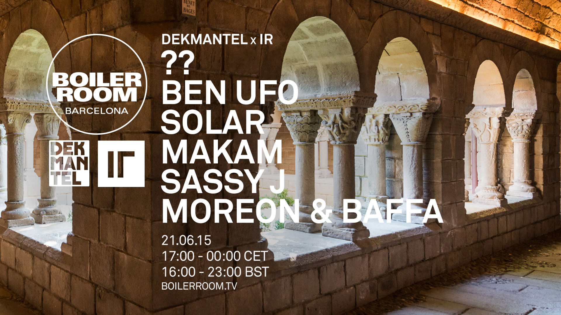 Dekmantel x IR flyer