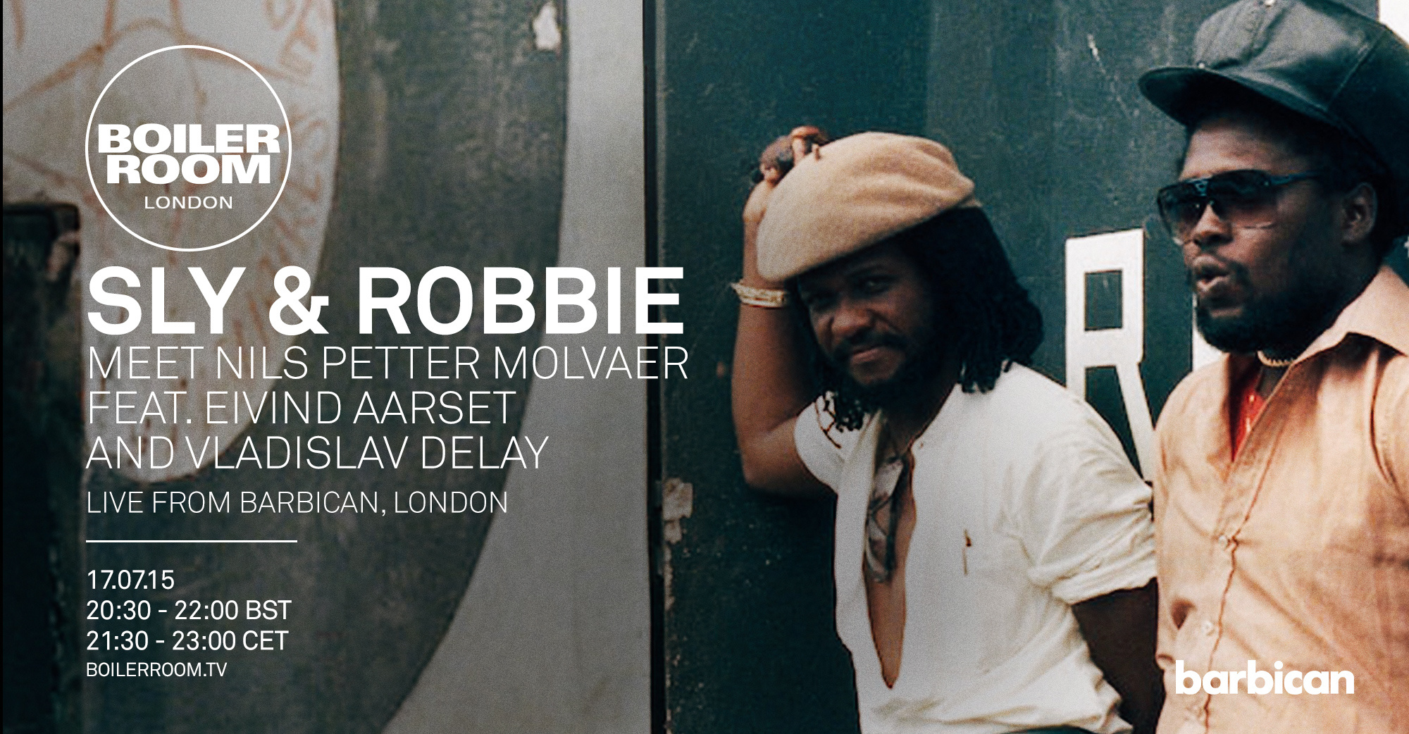 Sly & Robbie meet Nils Petter Molvaer ft. Eivind Aarset and Vladislav Delay flyer