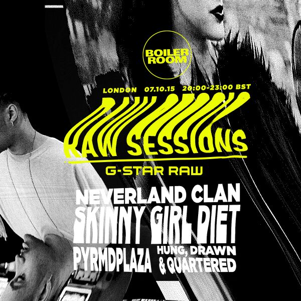 G-Star RAW Sessions: London flyer